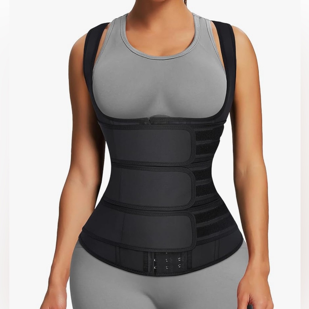#008 FeelinGirl Waist Trainer for Women Latex Waist Trainers. - Picture 1 of 7